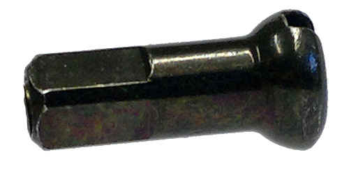 Pro Head Pro Lock brassnipple black 2,0 / 12 mm