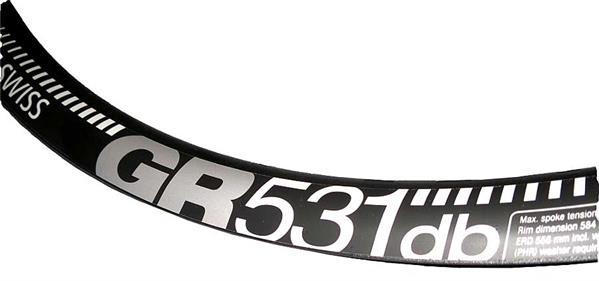 GR 531 disc brake Felge DT Swiss 622 x 24 28 Loch