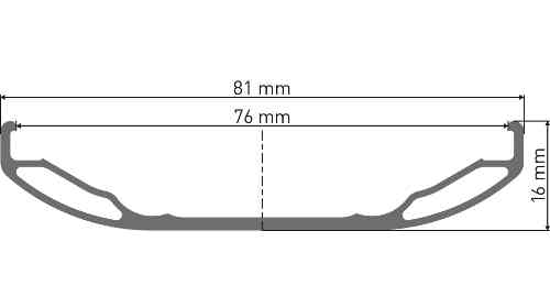BR 710 disc 32 Loch black outline BR 710 disc 32 Loch black outline