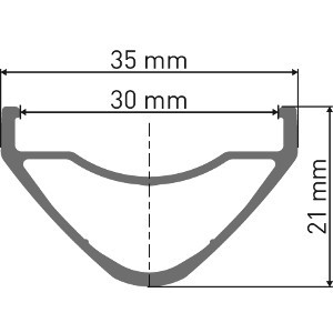 Felgenprofil EX 511 27.5 32 Loch