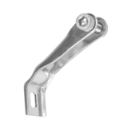 Bracket stainless; short 47 x 40 mm
