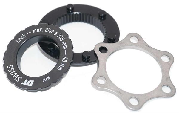 DT Swiss Center Lock Adapter MTB  max.  Ø 230 mm DT Swiss Center Lock Adapter MTB  max.  Ø 230 mm