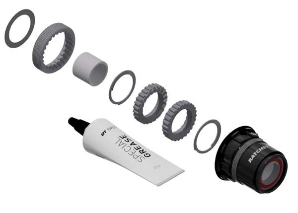 DT Swiss Service Kit Ratchet LN Sram XDR Alu