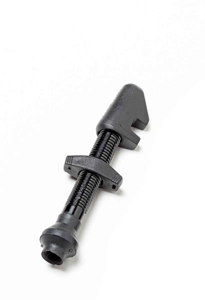 Tubeless Valve DT Swiss Alu black for rims with a rim height from 18-25 mm