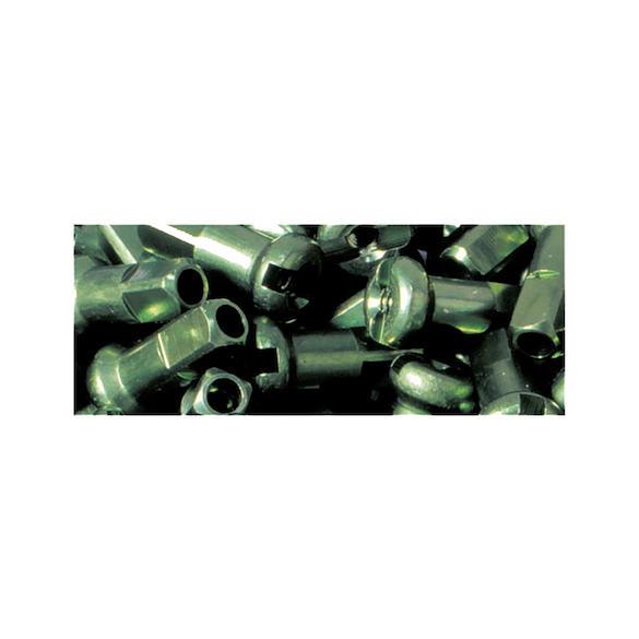 DT Swiss Alu Nippel 2.0 / 12 mm grün DT Swiss Alu Nippel 2.0 / 12 mm grün
