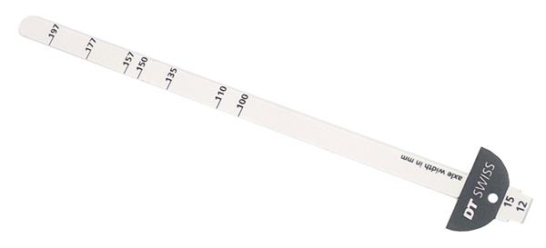 DT Swiss Measuring Gauge Hub Width / Axle Dimension DT Swiss Measuring Gauge Hub Width / Axle Dimension
