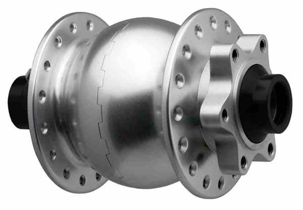 SON 28-15 110 Disc 6-Loch Nabendynamo silber 32 Loch (15x110mm Boost)