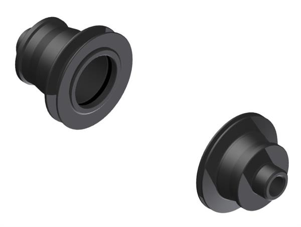 Front Wheel Adapter Kit DT Swiss front hub 240/180 EXP 12 x 100 -> 5 x 100 QR Front Wheel Adapter Kit DT Swiss front hub 240/180 EXP 12 x 100 -> 5 x 100 QR