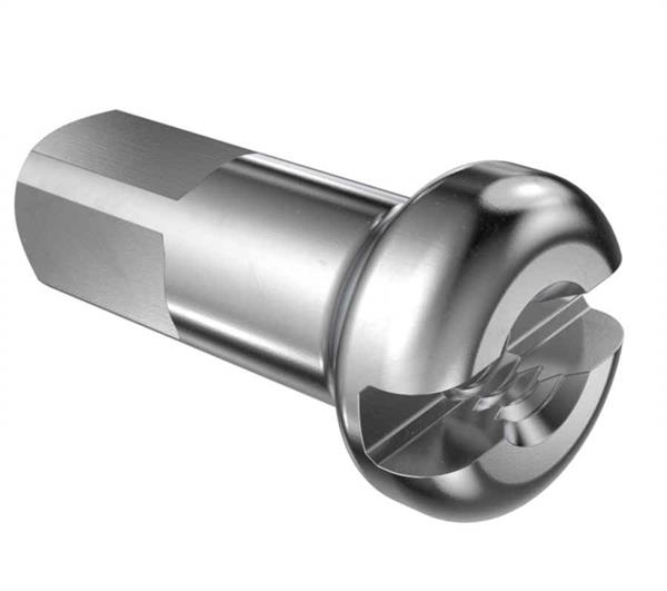DT Swiss Alunippel 2.0 / 12 mm silber DT Swiss Alunippel 2.0 / 12 mm silber