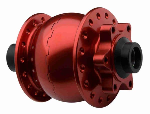 SON 28-15 Disc 6-Loch Nabendynamo rot 32 Loch (15x100mm)