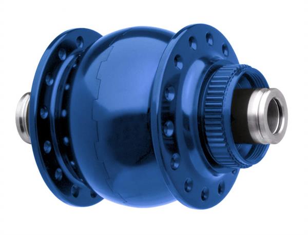 SON 28-12 Disc centerlock Nabendynamo blau 28 Loch