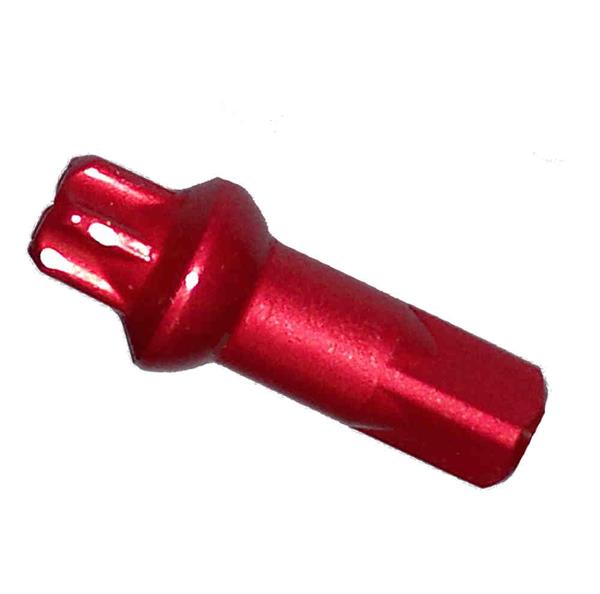 Squorx Nippel rot Alu 2.0 / 15 mm Squorx Nippel rot Alu 2.0 / 15 mm