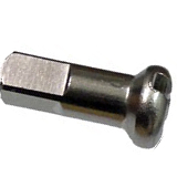 nipple brass silver 2.0/14 mm
