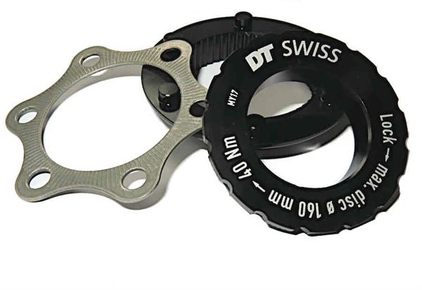 DT Swiss Center Lock Adapter Road max.  Ø 160 mm DT Swiss Center Lock Adapter Road max.  Ø 160 mm