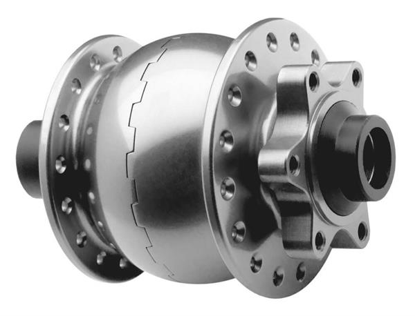 SON 28-15 Disc IS Hub Dynamo silver anodized 36 hole (15x100mm t.a.) SON 28-15 Disc IS Hub Dynamo silver anodized 36 hole (15x100mm t.a.)