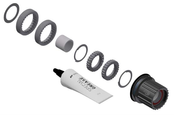 DT Swiss Service Kit Ratchet LN Shimano Micro Spline Steel DT Swiss Service Kit Ratchet LN Shimano Micro Spline Steel