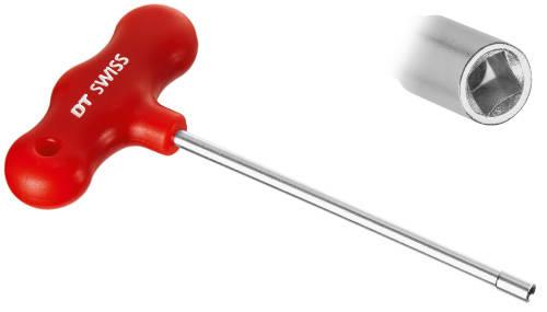 Nipple Wrench Square Cross Handle Red