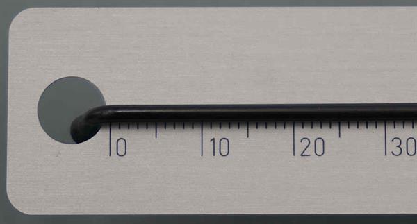 DT Swiss spoke ruler with spoke head